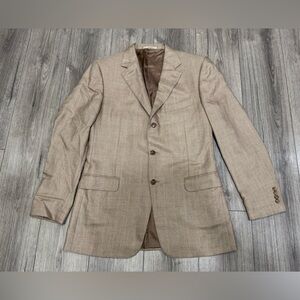 Ermenegildo Zegna Cashmere Silk Sport Coat 44L